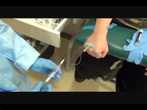 Butterfly Hand Phlebotomy Outside Vein Activation Wmv Medical