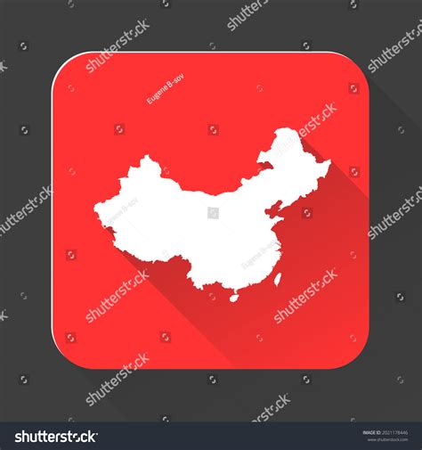 Highly Detailed China Map Borders Isolated Stock Vector (Royalty Free) 2021178446 | Shutterstock