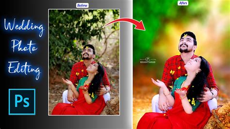 Step By Step Pre Wedding Photo Editing In Photoshop Cc Photoshop