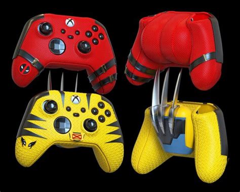 Custom Wolverine Xbox Controller Case Cover By 3o3D: It Has Claws!