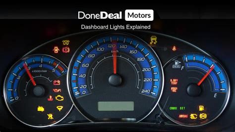 Dashboard Lights Explained DoneDeal Blog