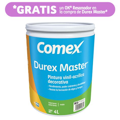 Introducir Imagen Pintura Durex Master Comex Abzlocal Mx