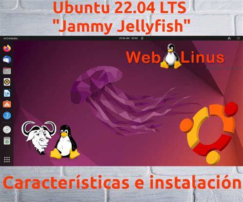 Ubuntu Lts Jammy Jellyfish Weblinus