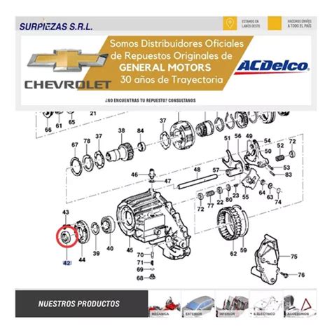 Reten Entrada Caja Reductora S X Chevrolet En Venta