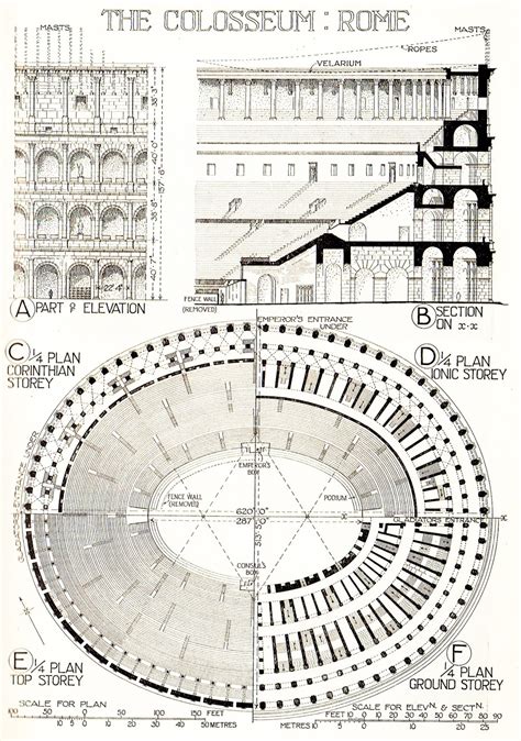 Colosseum Architectural Features