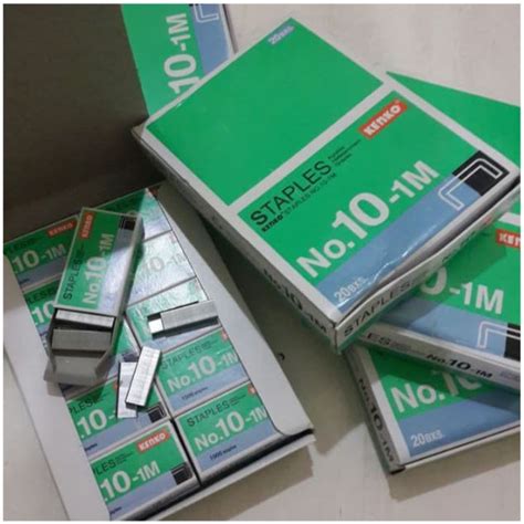 Jual Isi Klip Stapler Staples Merk Kenko No 10 1M Indonesia