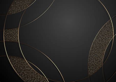 Premium Vector Gold And Black Abstract Luxury Background