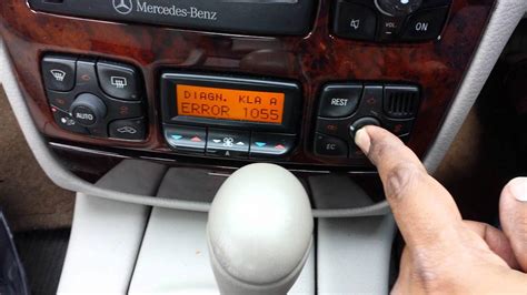 How To Do A Mercedes Air Conditioning Reset Car From Japan