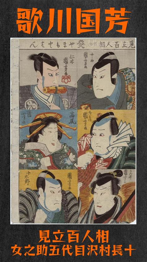 Ukiyoe Web On Twitter Utagawa Kuniyoshi Actors Sawamura Chojuro V As