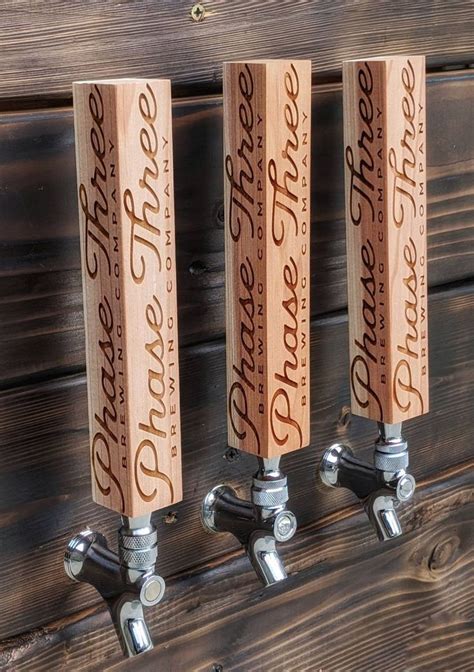 Personalized Custom Engraved Beer Tap Handles Wine Taps Coffee Tap