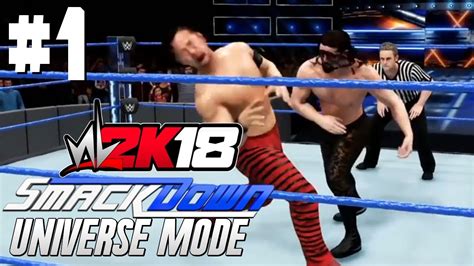 Nl Live Wwe 2k18 Universe Mode Greg Valentines Smackdown Episode