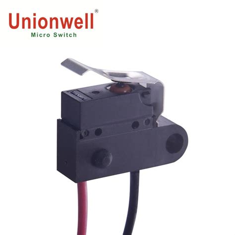 China Subminiature IP67 Micro Switch Custom Lever Pengilang Pembekal