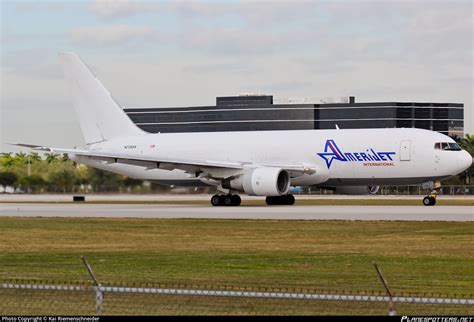 N739AX Amerijet International Boeing 767 232 BDSF Photo By Kai