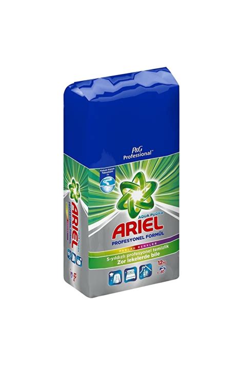 Ariel Aqua Pudra Parf Ml Renkliler In Toz Ama R Deterjan Kg