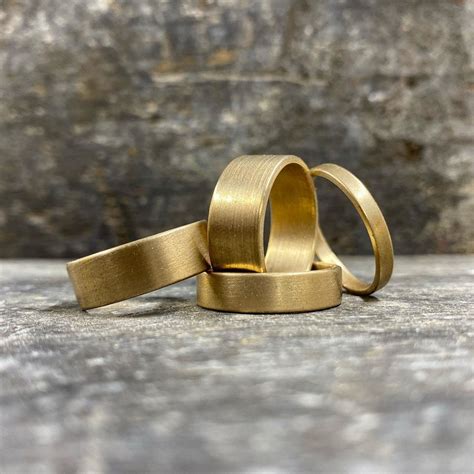 Bronze Satin Ring Bespoke Rings And Jewellery Devon Wedding Bands