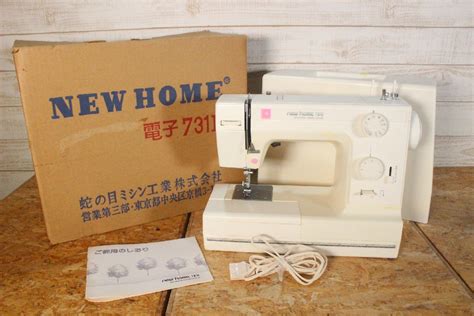 【やや傷や汚れあり】 La 200【janome】ジャノメミシン731enew Home 7310家庭用ミシンシミ有 の落札情報詳細