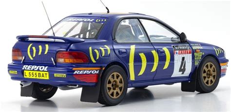 Modèle réduit Subaru Impreza 555 N 4 Winner Rally Rac Lombard 1994