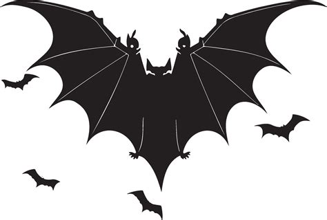 Black Bat Of Halloween Vector 29786381 Vector Art at Vecteezy