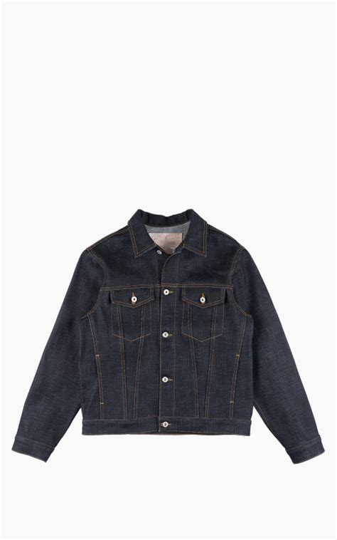 Naked Famous Denim Denim Jacket Elephant Indigo Oz Cultizm