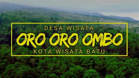 Desa Wisata Oro Oro Ombo Lereng Panderman Wonderfulindonesia