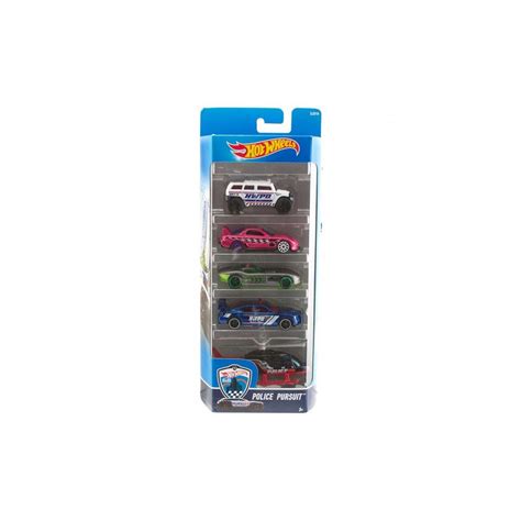 Комплект колички Hot Wheels Police Pursuit DJD модела Toyzz Shop