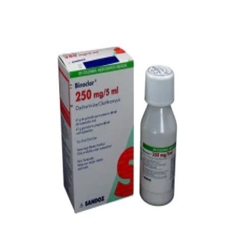 Binoclar 250 Mg Suspension 60 Ml Tu Droguería En Línea