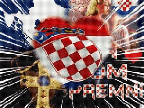 Dobro Homeland 4th Of July Wreath Croatia Cross Stitch Wreaths