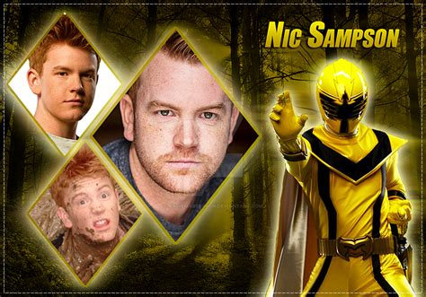 Nic Sampson (Yellow Ranger) by AndieMasterson on DeviantArt