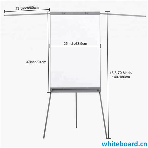 Tripod Flipchart Board With Extension Arms Whiteboard Flip Chart