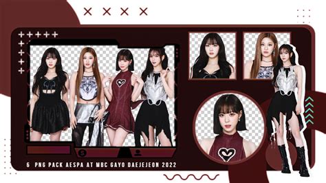 Png Pack Aespa At Mbc Gayo Daejejeon 2022 By Starcolors13 On Deviantart