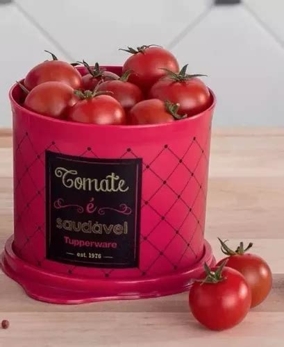 Redondinha Bistrô Tupperware Tomate 500ml Parcelamento sem juros