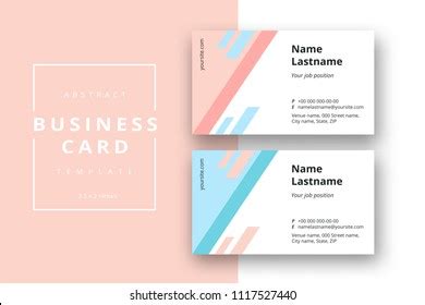 16,933 Minimalist Name Card Design Images, Stock Photos & Vectors ...