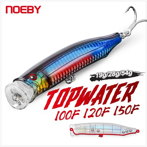 Noeby Isca Dura Artificial Para Pike E Atum Pesca Spinning Iscas De