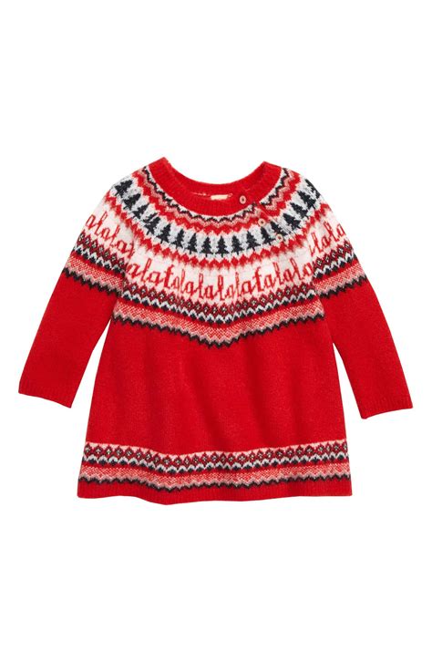 Holiday Sweater Dress Nordstrom Baby Christmas Sweater Christmas