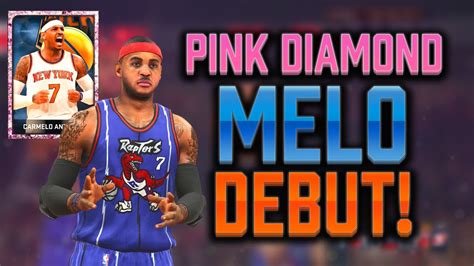 Nba K Myteam Pink Diamond Carmelo Drops In A Thriller Pink