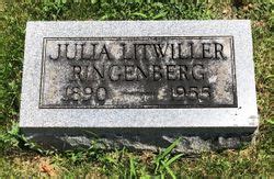 Julia Litwiller Ringenberg Memorial Find A Grave