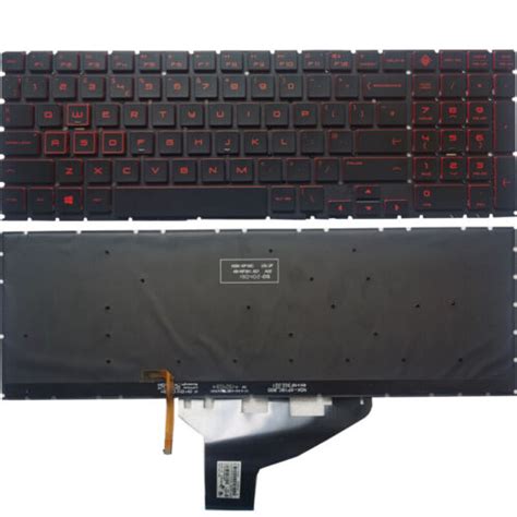 Keyboard Uk Red For Hp Omen 15 Dc 15 Dh Tpn Q211 15 Dc000 15t Dc000 15 Dc0010nr Ebay