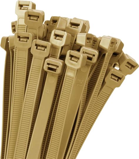 Amazon Armpow Inch Gold Zip Ties Heavy Duty Pack Lbs