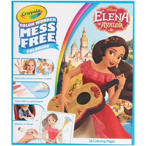 Crayola Color Wonder Disneys Elena Coloring Set Ages 3