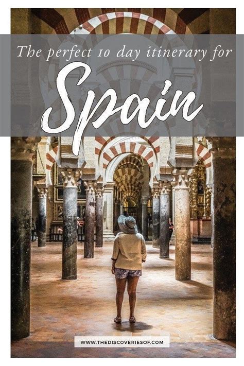 The Perfect Spain Travel Itinerary For Your Next Trip | Spain itinerary ...