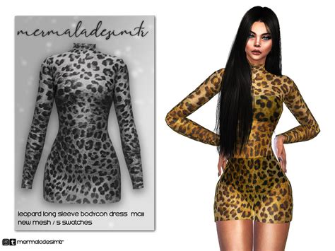 Sims 4 Leopard Print