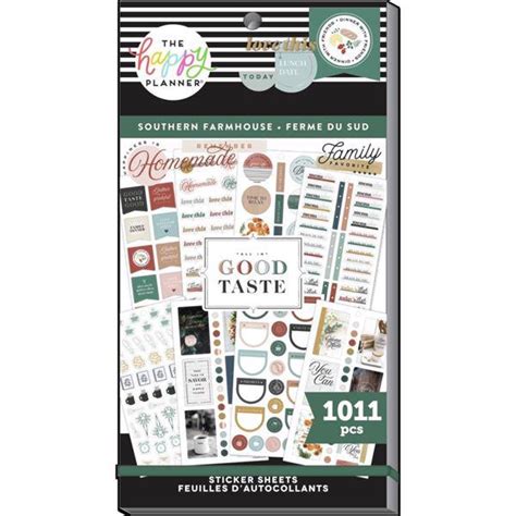 Happy Planner Sticker Value Pack Southern Farmhouse