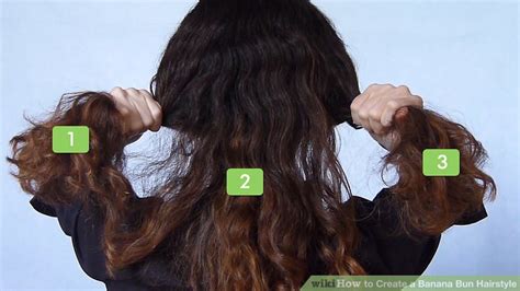 How to Create a Banana Bun Hairstyle: 13 Steps (with Pictures)