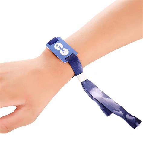 Disposable Concert NFC Wristband Entrance Ticket RFID Identification