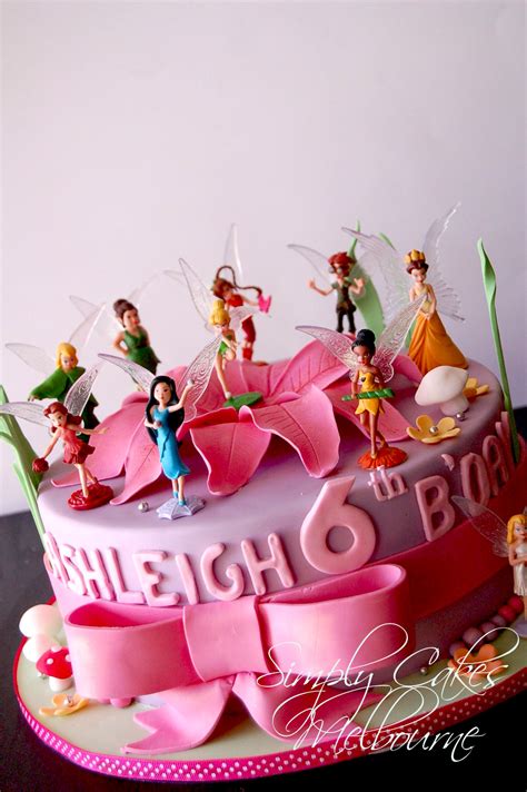 Simply Cakes Melbourne Tinkerbell Cake And Friends