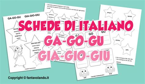 Schede Didattiche Di Italiano Ortografia E Punteggiatura Fantavolando