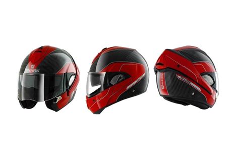 Shark Evoline 3 Modular Helmet Now Available In Carbon Fiber