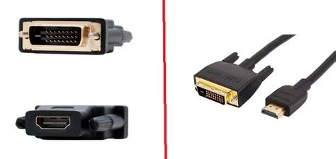 Whats The Difference Between Using A Dvi D To Hdmi Adapter And Dvi D