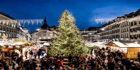 Il Mercatino Di Berna Capitale Svizzera Patrimonio Unesco