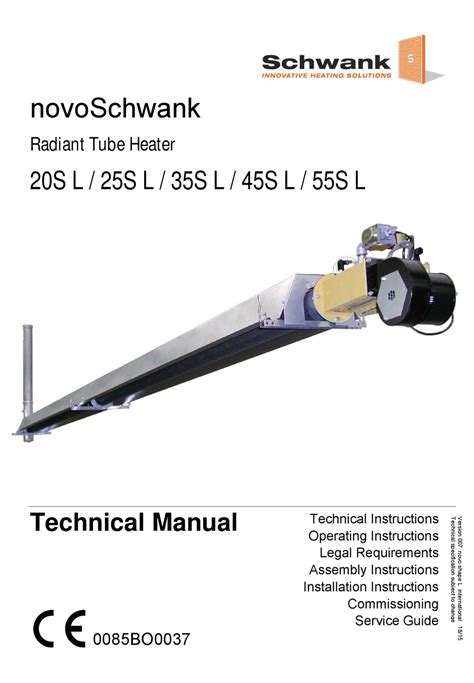 SCHWANK 20S L TECHNICAL MANUAL Pdf Download | ManualsLib